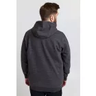 klasszikus BLEND BT Velno férfi kapucnis cipzáras pulóver Plus size 20714928ME-194007 Fekete Méret:6XL