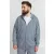 klasszikus BLEND BT Velno férfi hooded dzseki kabát Kabát  zipper sweat dzseki kabát Kabát Plus sizes 20714928ME-194013 kék Méret: 6XL