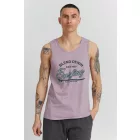 klasszikus BLEND BDLingo férfi tank Top  kerek nyakú Top 20714921ME-173808 lila Méret: XL