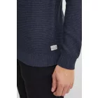 klasszikus 11 PROJECT PRTill elegáns férfi elegáns kötött Pulóver  kerek nyakú kötött Pulóver 21301004-ME-1940101 kék Méret: XL