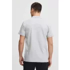 klasszikus tömör SDZakir férfi polo Ing  zipper Ing 21301022-ME-1541011 szürke Méret: M