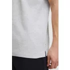 klasszikus tömör SDZakir férfi polo Ing  zipper Ing 21301022-ME-1541011 szürke Méret: M