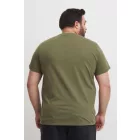 klasszikus BLEND BHBenedikt BT férfi póló  kerek nyakú Ing Plus sizes 20716313ME-190515 zöld Méret: 4XL