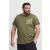 klasszikus BLEND BHBenedikt BT férfi póló  kerek nyakú Ing Plus sizes 20716313ME-190515 zöld Méret: 6XL