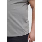 klasszikus BLEND BHBenedikt BT férfi póló  kerek nyakú Ing Plus sizes 20716313ME-184006 szürke Méret: 3XL