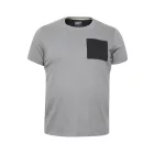 klasszikus BLEND BHBenedikt BT férfi póló  kerek nyakú Ing Plus sizes 20716313ME-184006 szürke Méret: 4XL