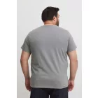klasszikus BLEND BHBenedikt BT férfi póló  kerek nyakú Ing Plus sizes 20716313ME-184006 szürke Méret: 4XL
