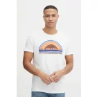 klasszikus BLEND férfi póló  kerek nyakú Ing 20715022-110602 fehér Méret: 2XL