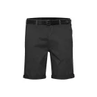 klasszikus BLEND férfi chino Sort Rövidnadrág  zipper Sort Rövidnadrág 20715128-194007 fekete Méret: 2XL
