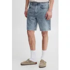 klasszikus alkalmi FRIDAY férfi farmer Sort Rövidnadrág  zipper Farmer Sort Rövidnadrág 20504680-200438 kék Méret: XL