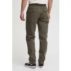 klasszikus BLEND férfi nadrág  zipper alkalmi nadrág 20715567-190414 zöld Méret: W33_L34