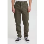 klasszikus BLEND férfi nadrág  zipper alkalmi nadrág 20715567-190414 zöld Méret: W34_L34