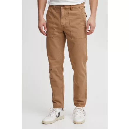 klasszikus BLEND férfi nadrág  zipper alkalmi nadrág 20715567-181018 barna Méret: W33_L32