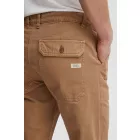klasszikus BLEND férfi nadrág  zipper alkalmi nadrág 20715567-181018 barna Méret: W33_L32