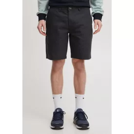   klasszikus BLEND férfi chino Sort Rövidnadrág  gomb és zipper Sort Rövidnadrág 20715732-194007 fekete Méret: 2XL