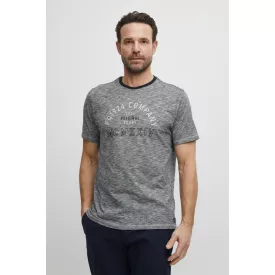   klasszikus FQ1924 FQIvar férfi póló  kerek nyakú Ing 21900538-ME-194011 szürke Méret: 3XL