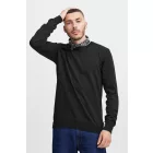 klasszikus BLEND BHCerstan férfi vékony kötött pulóver kerek nyakú kötött pulóver 20716722ME-194007 Fekete Méret:2XL