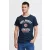 klasszikus BLEND BHOrion férfi póló  kerek nyakú Ing 20716730ME-194024 kék Méret: 2XL
