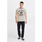 klasszikus BLEND BHOrion férfi póló  kerek nyakú Ing 20716730ME-141107 szürke Méret: XL