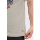 klasszikus BLEND BHOrion férfi póló  kerek nyakú Ing 20716730ME-141107 szürke Méret: XL