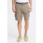 klasszikus FQ1924 FQHenry linen férfi linen Sort Rövidnadrág  zipper Sort Rövidnadrág 21900624-161104 bézs Méret: 2XL