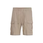 klasszikus FQ1924 FQHenry linen férfi linen Sort Rövidnadrág  zipper Sort Rövidnadrág 21900624-161104 bézs Méret: M