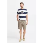 klasszikus FQ1924 FQHenry linen férfi linen Sort Rövidnadrág  zipper Sort Rövidnadrág 21900624-161104 bézs Méret: M