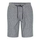 klasszikus FQ1924 FQHenry férfi linen Sort Rövidnadrág  zipper Sort Rövidnadrág 21900626-194011 szürke Méret: M