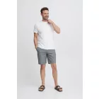 klasszikus FQ1924 FQHenry férfi linen Sort Rövidnadrág  zipper Sort Rövidnadrág 21900626-194011 szürke Méret: M