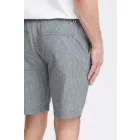 klasszikus FQ1924 FQHenry férfi linen Sort Rövidnadrág  zipper Sort Rövidnadrág 21900626-194011 szürke Méret: M