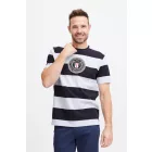 klasszikus FQ1924 FQTom SS férfi póló  kerek nyakú Ing 21900645-144115 kék Méret: M