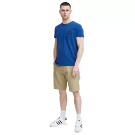   klasszikus BLEND férfi chino Sort Rövidnadrág  zipper Sort Rövidnadrág 20716711-161104 bézs Méret: S