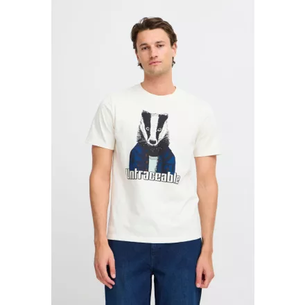 klasszikus BLEND férfi póló  kerek nyakú Ing 20717344-203633 fehér Méret: 2XL