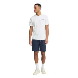   klasszikus BLEND BHEdgar férfi Sort Rövidnadrág  logo print alkalmi Sort Rövidnadrág 20717890-194024 kék Méret: XL
