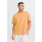 klasszikus tömör SDPavlo férfi póló  print Ing 21108604-161346 narancssárga Méret: 2XL