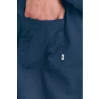 klasszikus tömör SDLiam Seersucker férfi Sort Rövidnadrág  label detail alkalmi Sort Rövidnadrág 21108637-194010 kék Méret: L