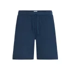 klasszikus tömör SDLiam Seersucker férfi Sort Rövidnadrág  label detail alkalmi Sort Rövidnadrág 21108637-194010 kék Méret: XL