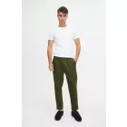 klasszikus alkalmi FRIDAY férfi chino nadrág in jersey szövet nadrág 20504819-190419 zöld Méret: L