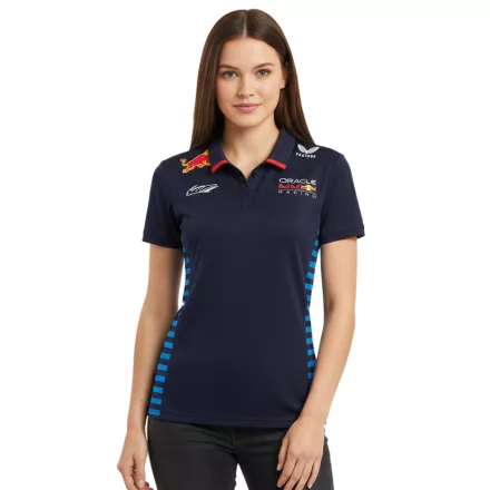 Oracle red bull Max Verstappen verseny 2024 Formula 1 F1 Team női Polo Ing  Sponsor Logos sport Ing 701231017 001 Navy Méret: S