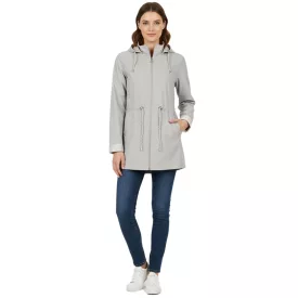   Timeless Wedolina Linda női Transitional dzseki kabát Kabát, nadrág kabát  Detachable kapucni, Sporty Spring dzseki kabát Kabát 6556620 szürke Méret: XL