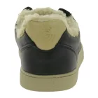 lágy GROUNDIES Barefoot Cipő Universe Teddy női alacsony-Top ódi bőr edzőcipő edző cipő  TrueSense talp GND-110296-01 fekete Méret: 38