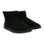 GROUNDIES Cozy Boot alacsony Barefoot Cipő női ódi bőr boka csizma cipő  TrueSense talp GND-120236-01 fekete Méret: 37
