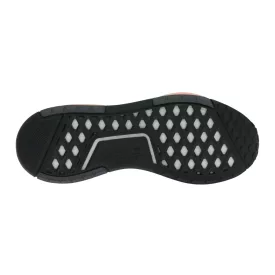   Sportos adidas NMD_V3 sneakerek: fenntartható futócipők férfiaknak és nőknek BOOST párnázással narancs/fekete, lila/fekete/zöld vagy sárga/fekete színben Méret:42