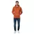 Helly Hansen Logo férfi pulóver, pamut pulóver  kapucni, 300 g/m², pulóver 79264, narancssárga vagy sötét kék Méret: L