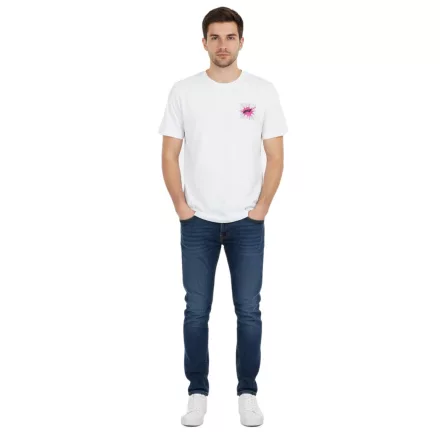 Extravagant Formula 1 F1 Graphic férfi kerek nyakú póló, Organic pamut, rövid ujjú, 180 g/m², 701227626 001 fehér Méret: 3XL