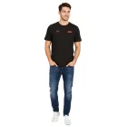Sporty PUMA x F1 Formula 1 Motorsport férfi póló, pamut Ing, F1 klasszikus 701228165 001 fekete Méret: XS