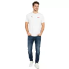 Sporty PUMA x F1 Formula 1 Motorsport férfi póló, pamut Ing, F1 klasszikus 701228165 002 fehér Méret: XS
