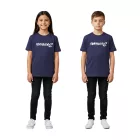 Sporty Formula E gyerek'' nadrág-újj póló, Sustainable pamut Ing  Formula E Logo 701223582 001 Navy kék Méret: 128