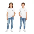 trendi Formula E verseny Division gyerek'' nadrág-újj pamut póló  Cartoon Print, 160 g/m², 701226975 001, fehér Méret: 152