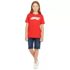 Sporty PUMA x F1 Formula 1 Motorsport gyerek'' póló, pamut Ing, F1 klasszikus 701228309 002 piros Méret: 140